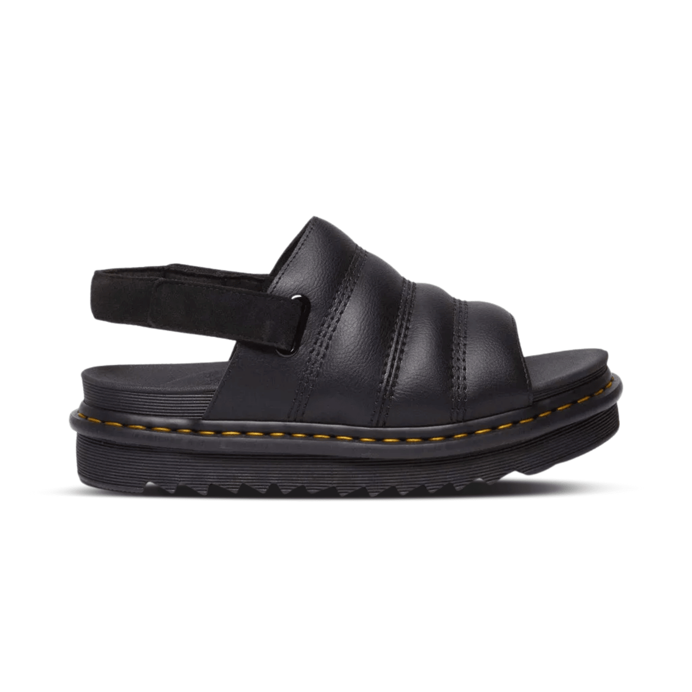 Dr. Martens Kole Athena Leather Strap Sandals BLACK