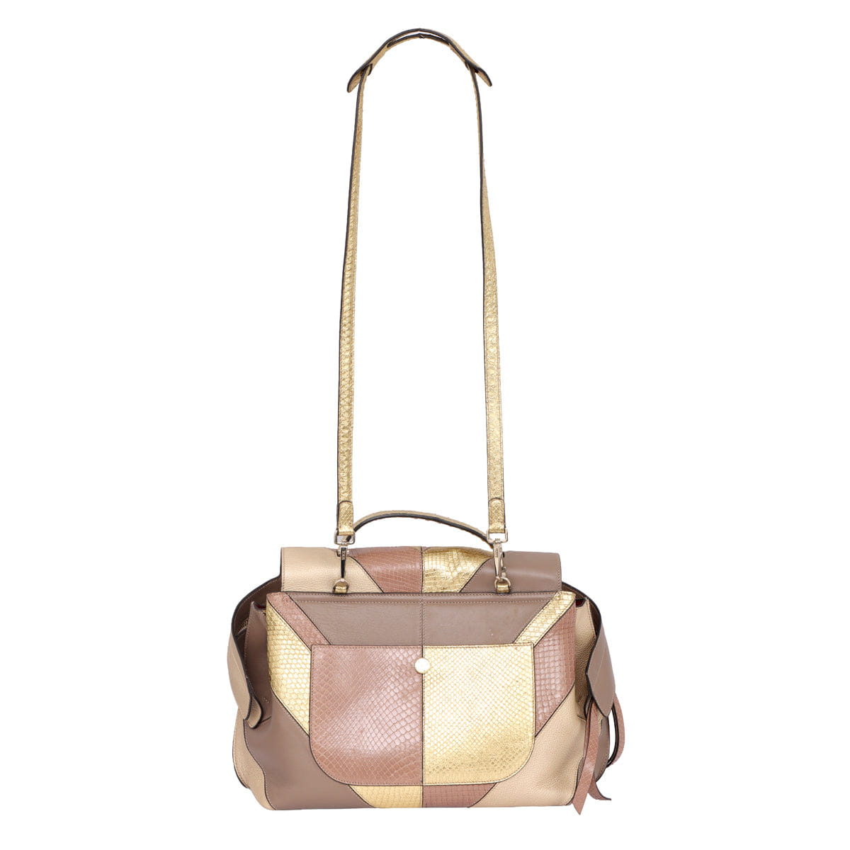 TOD’S PATCHWORK DUAL SHOULDER BAG