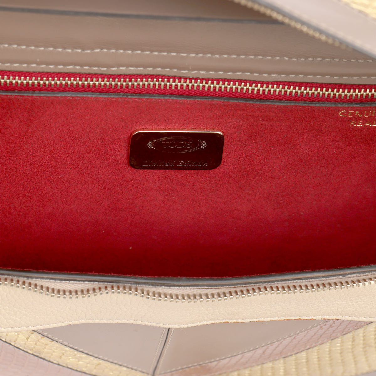 TOD’S PATCHWORK DUAL SHOULDER BAG