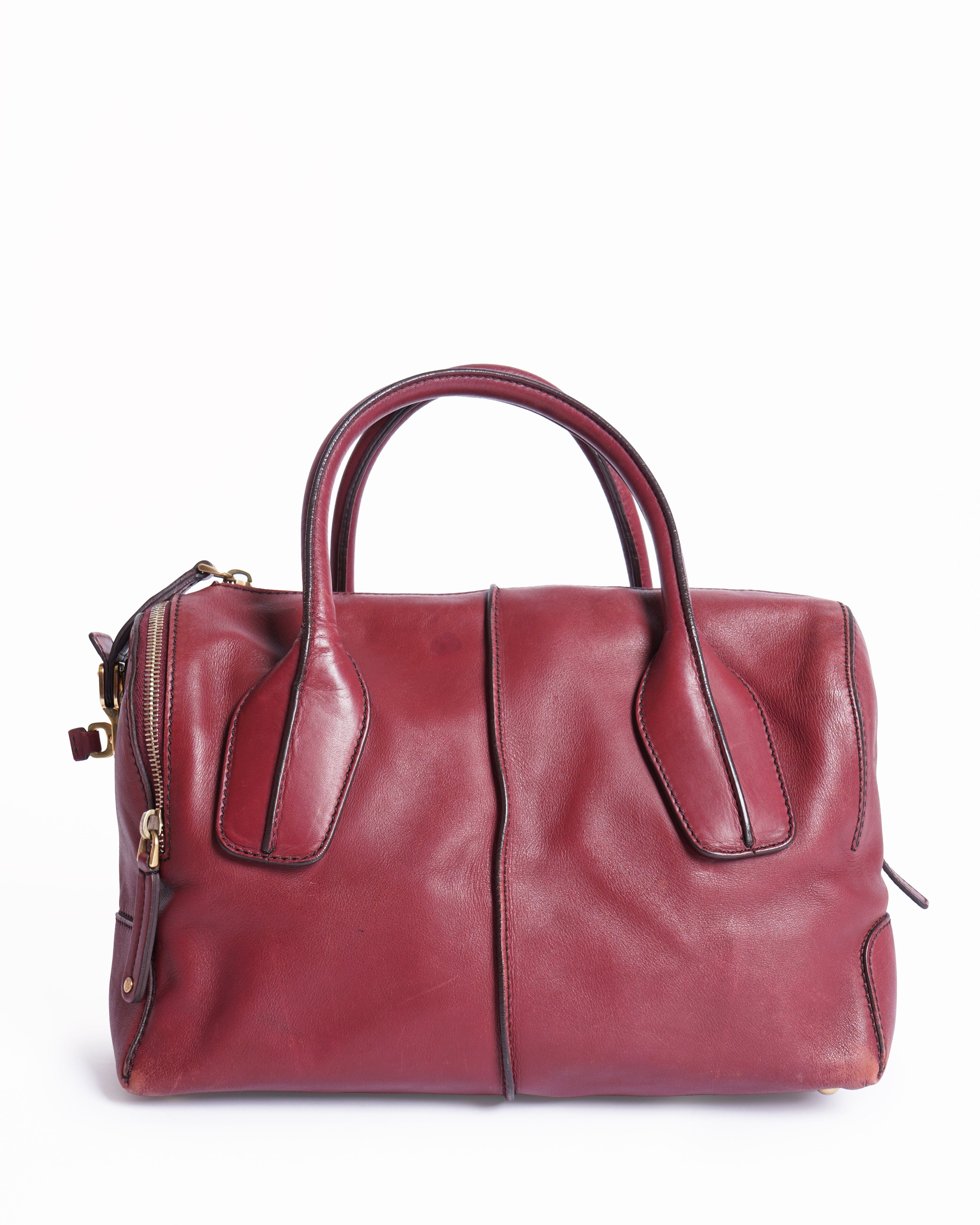 Tod's D Shoulder Bag In red
