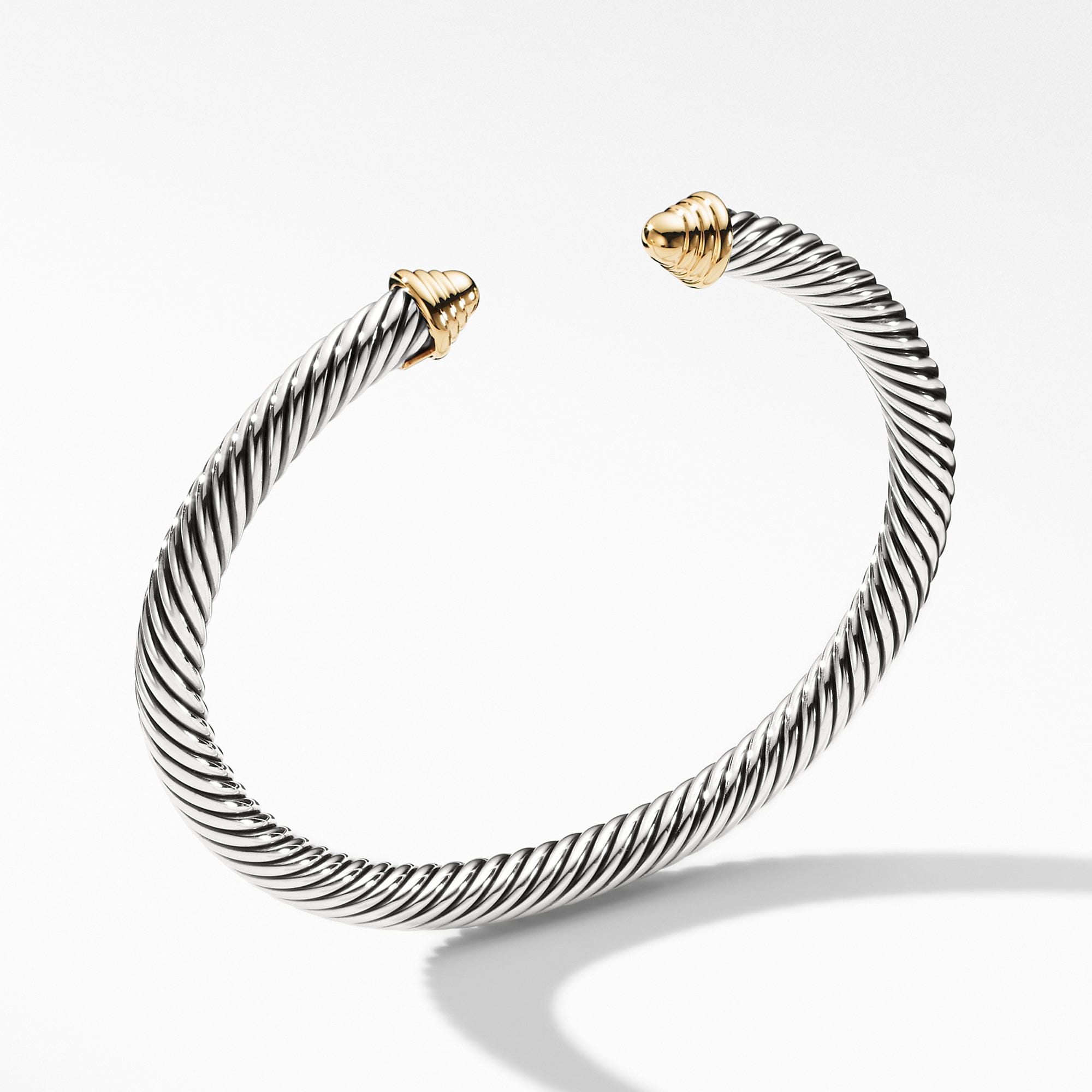 David Yurman Cable Classics Bracelet with Gold - B03950S4