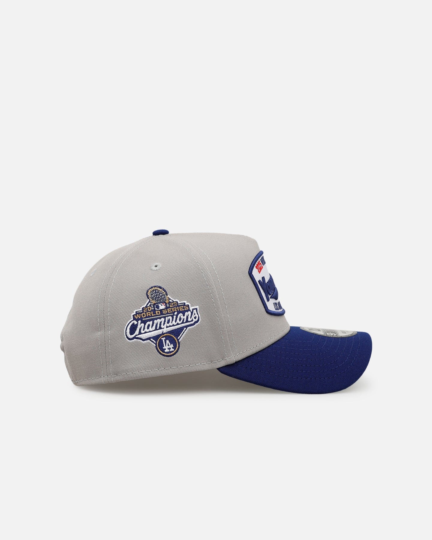 New Era Los Angeles Dodgers 2025 World Series Champions 9FORTY A - Frame Snapback Gray