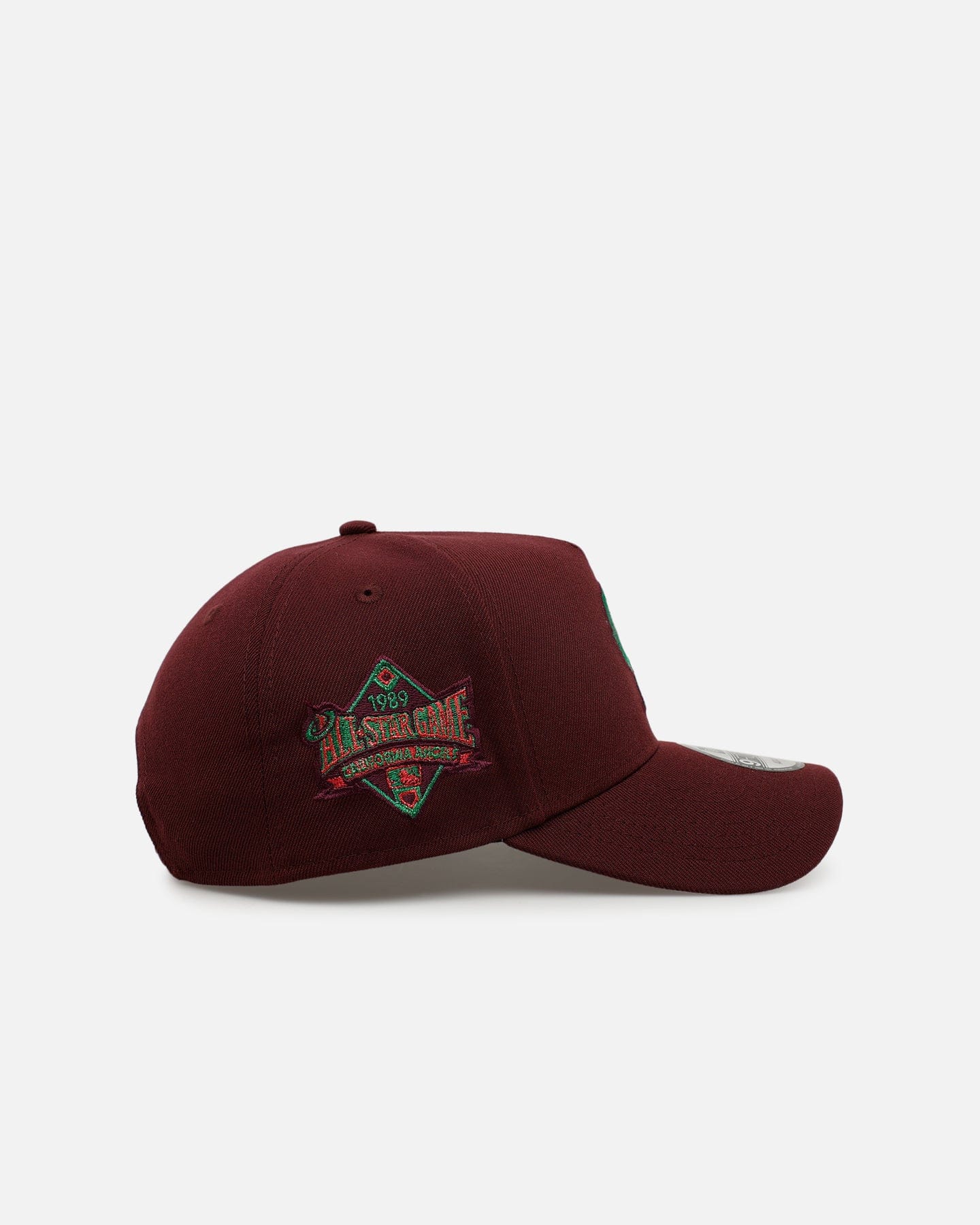 New Era Los Angeles Angels Frosted Burgundy 9FORTY A - Frame Snapback Burgundy