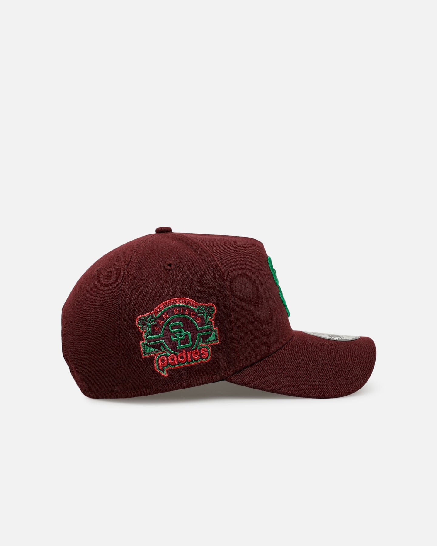 New Era San Diego Padres Frosted Burgundy 9FORTY A - Frame Snapback Burgundy