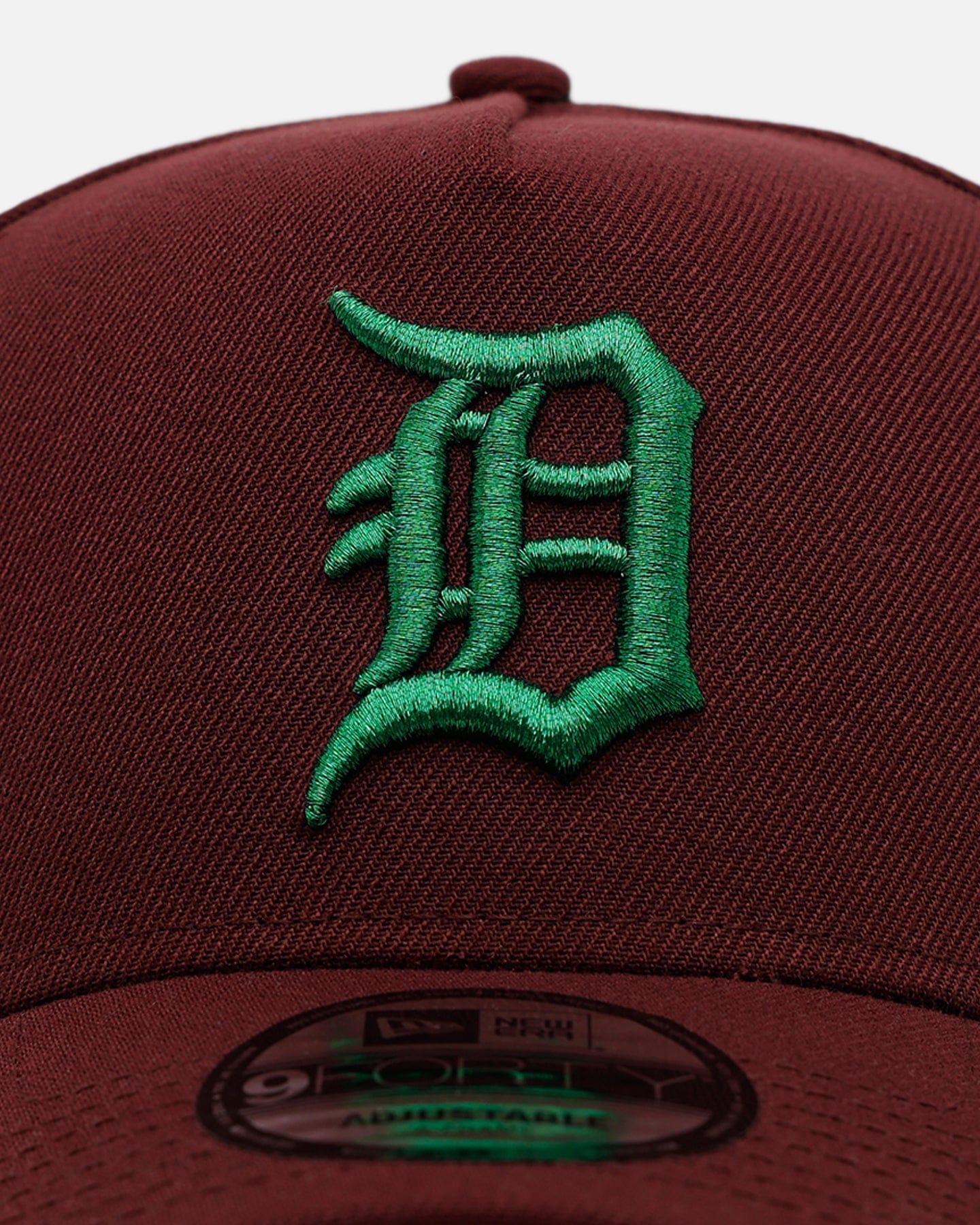 New Era Detroit Tigers Frosted Burgundy 9FORTY A - Frame Snapback Burgundy