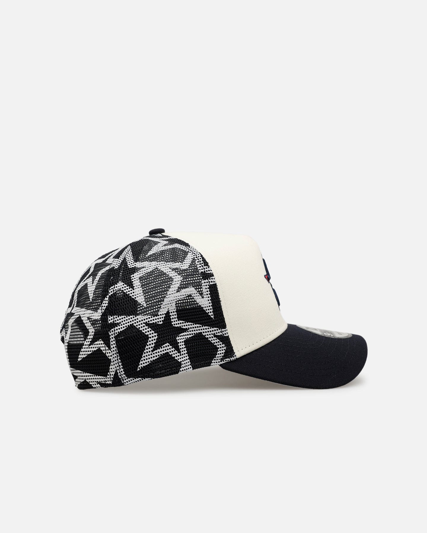 New Era Houston Astros Fourth Of July 9FORTY A - Frame Snapback Chrome/Navy