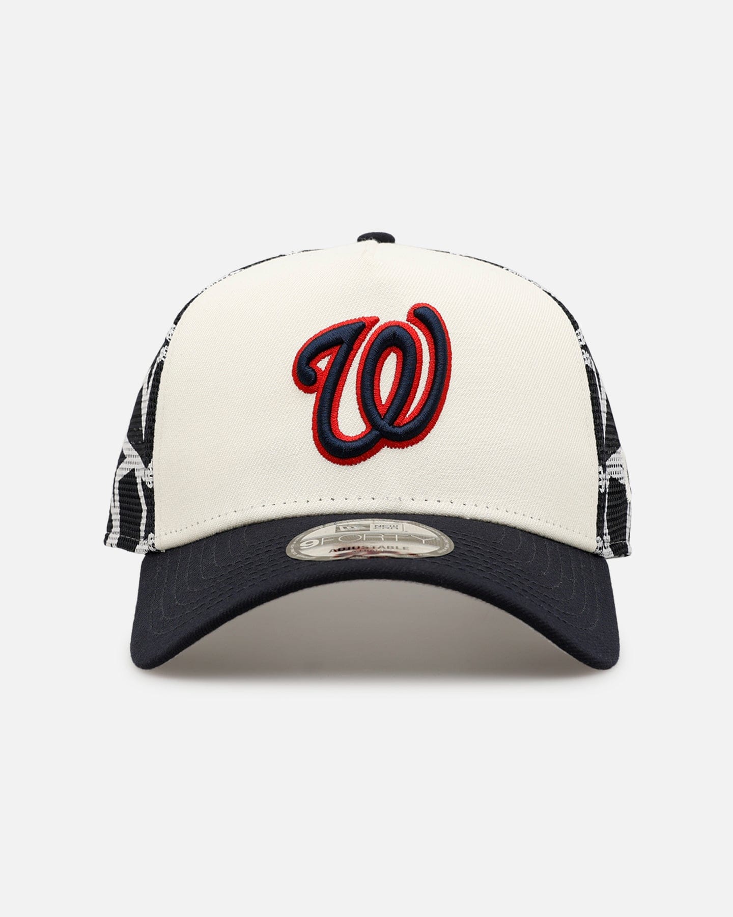 New Era Washington Nationals Fourth Of July 9FORTY A - Frame Snapback Chrome/Navy