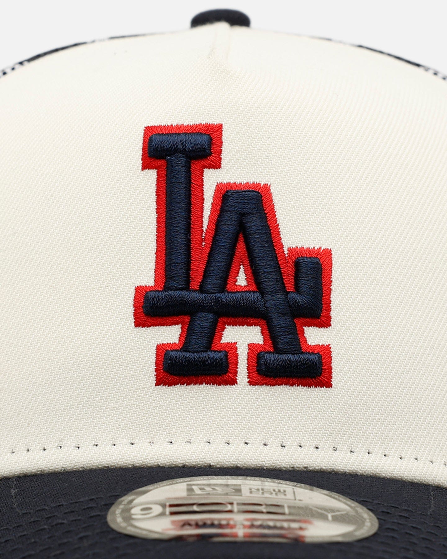 New Era Los Angeles Dodgers Fourth Of July 9FORTY A - Frame Snapback Chrome/Navy