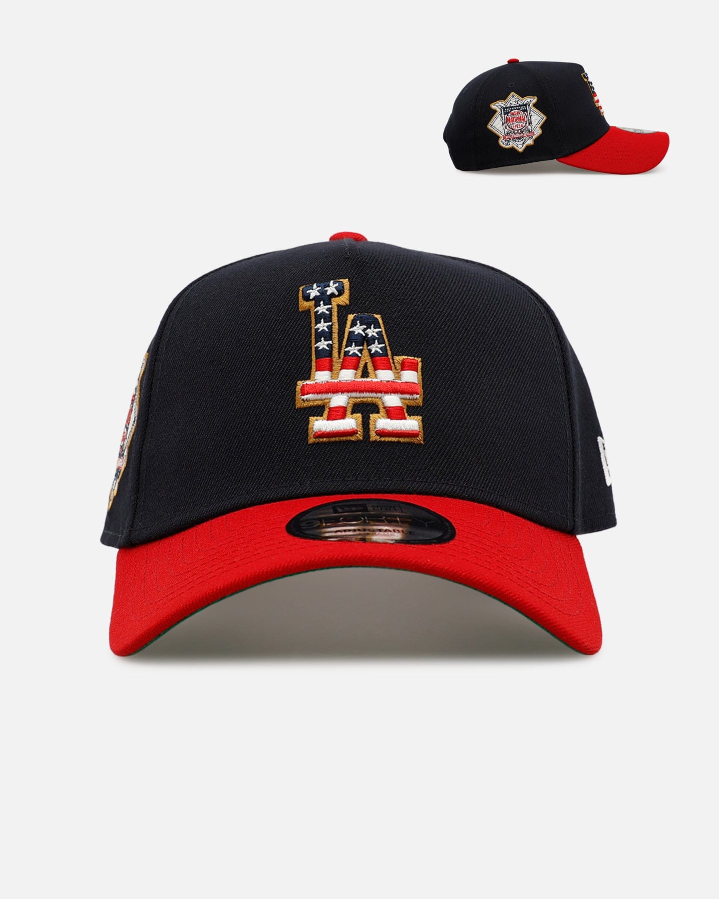 New Era Los Angeles Dodgers Fourth Of July 9FORTY A - Frame Snapback Navy/Red