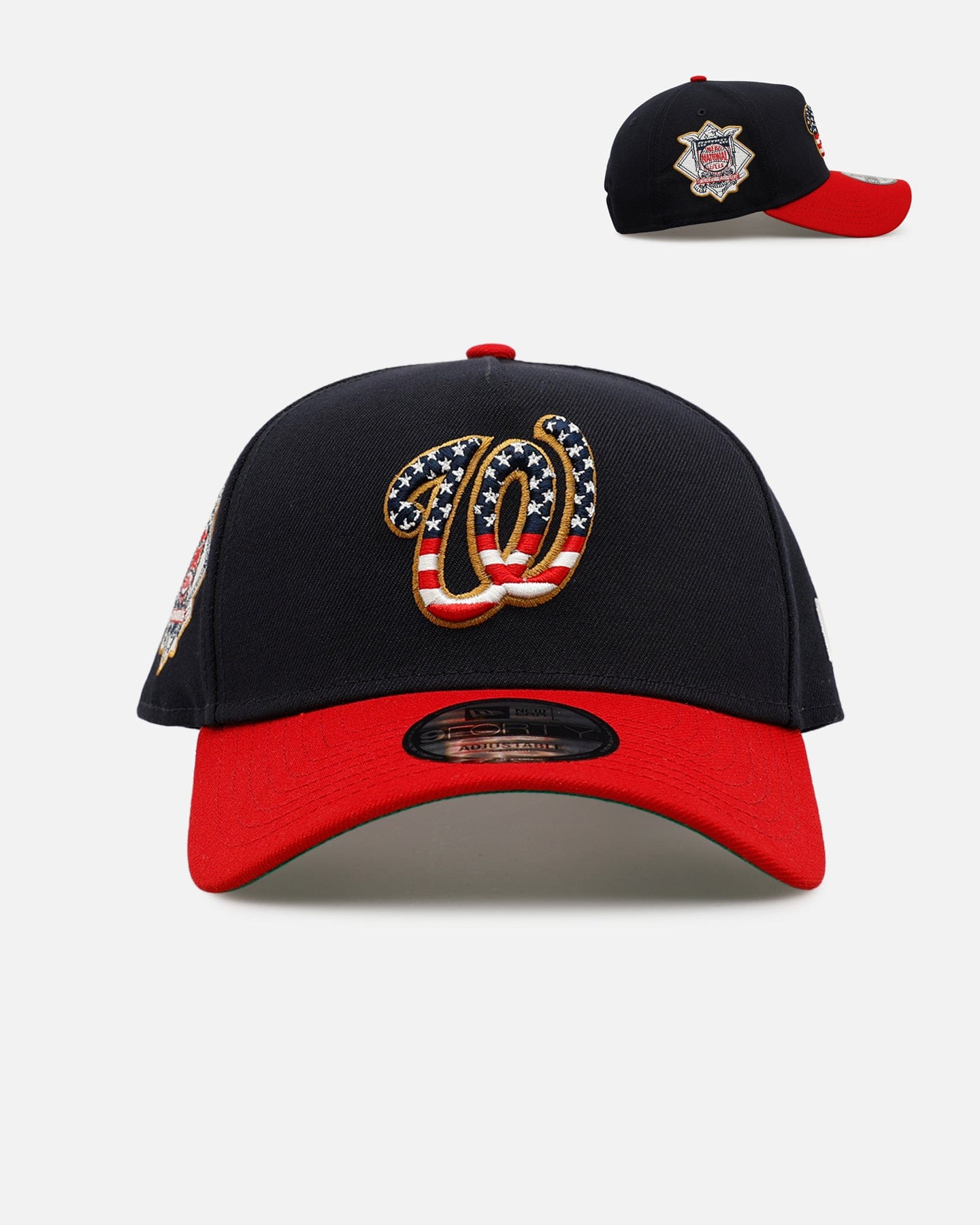 New Era Washington Nationals Fourth Of July 9FORTY A - Frame Snapback Navy/Red