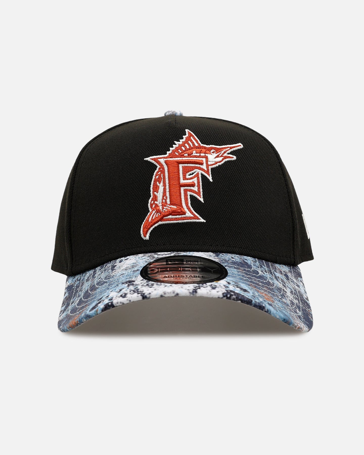 New Era Florida Marlins Earth Camo 9FORTY A - Frame Snapback Black
