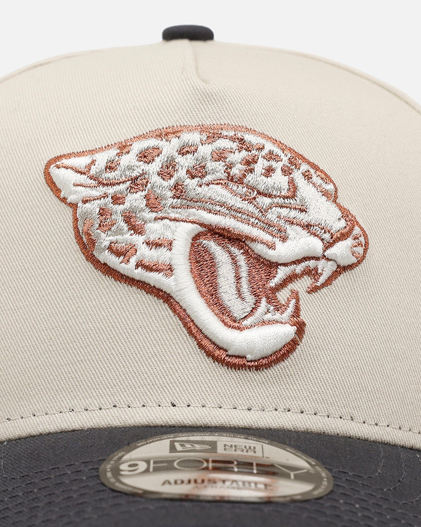 New Era Jacksonville Jaguars Smooth 9FORTY A - Frame Snapback Stone