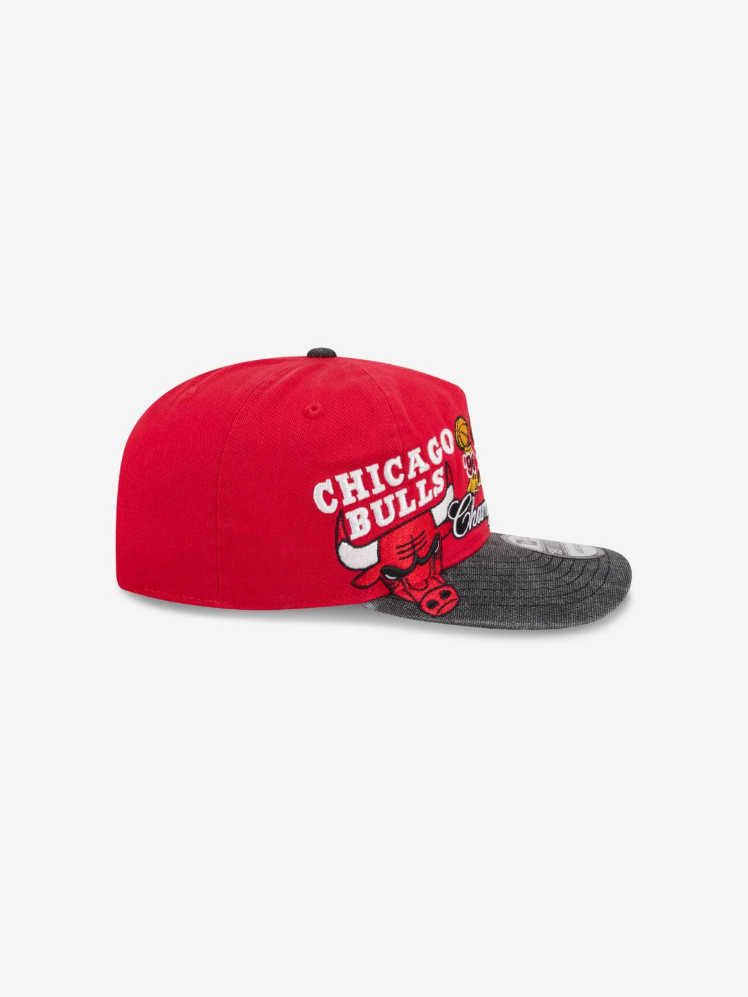 New Era Chicago Bulls NBA Champions Red 9TWENTY Adjustable Cap