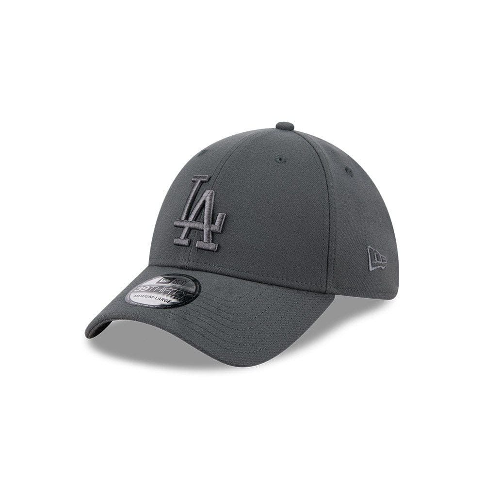New Era L.A Dodgers 39Thirty Stretch Fit Cap (Steel Tonal)