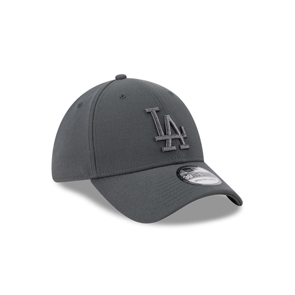 New Era L.A Dodgers 39Thirty Stretch Fit Cap (Steel Tonal)
