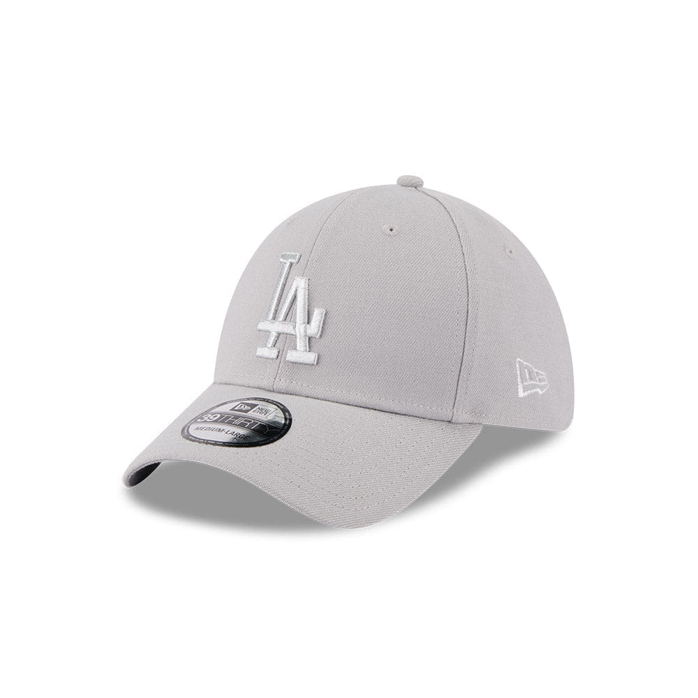 New Era L.A Dodgers 39Thirty Stretch Fit Cap (Metallic Grey)