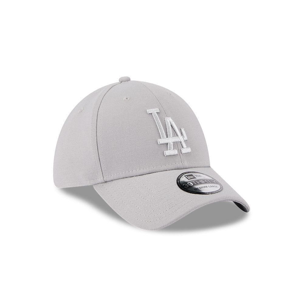 New Era L.A Dodgers 39Thirty Stretch Fit Cap (Metallic Grey)