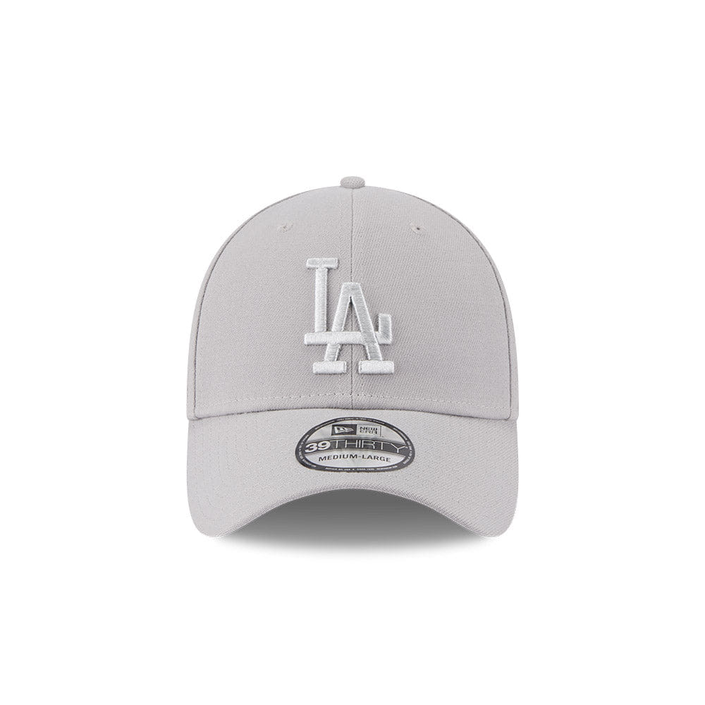 New Era L.A Dodgers 39Thirty Stretch Fit Cap (Metallic Grey)
