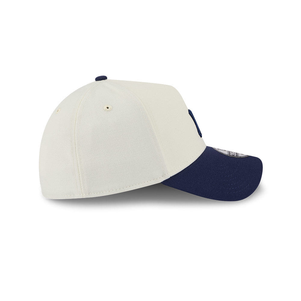 New Era N.Y Yankees 39Thirty A - Frame Stretch - Fit Cap (Cream/Navy)