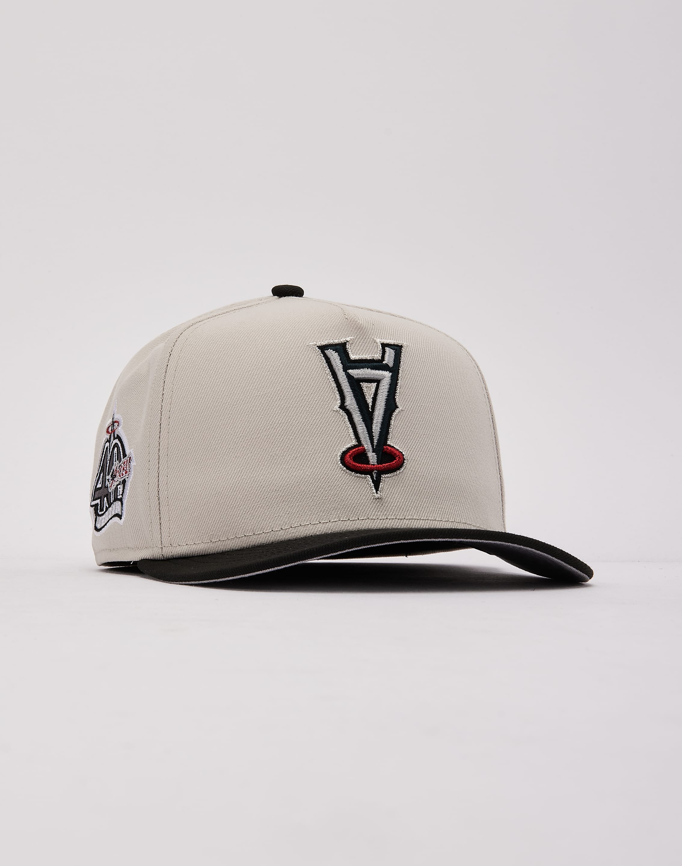 New Era MLB Anaheim Angels Upside Down 9Fifty A - Frame Snapback Hat
