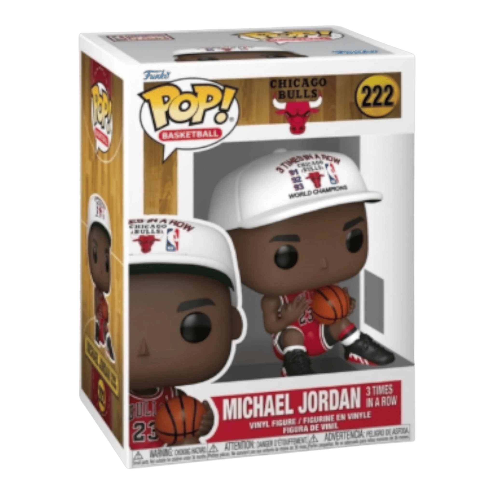 Funko Pop! Basketball: NBA Bulls - Michael Jordan (3X In A Row)