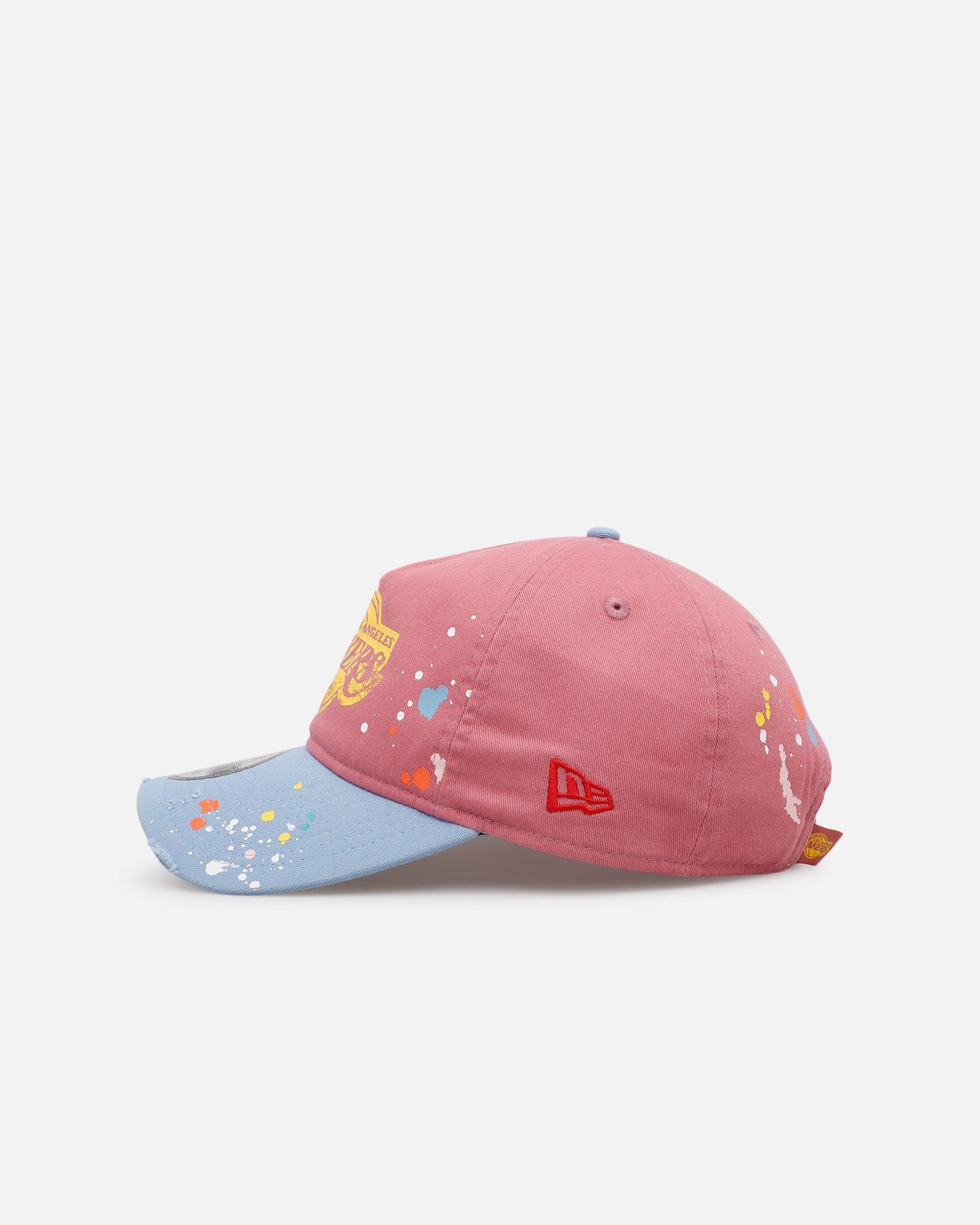 New Era Los Angeles Lakers Seasoned 9FORTY A - Frame Strapback Pink/Blue