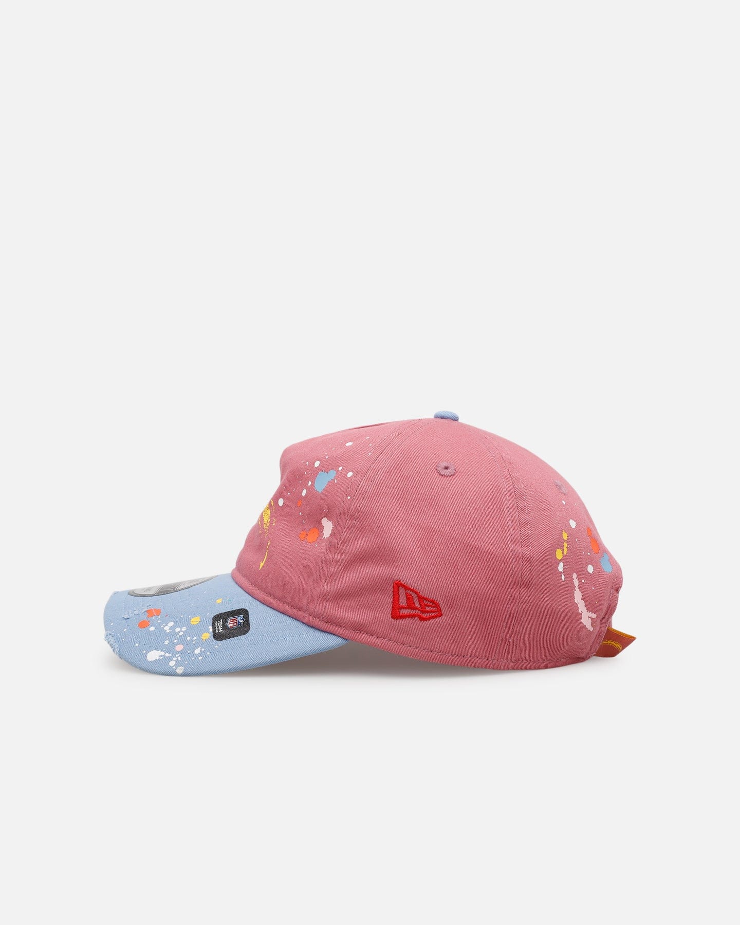 New Era Los Angeles Chargers Seasoned 9FORTY A - Frame Strapback Pink/Blue