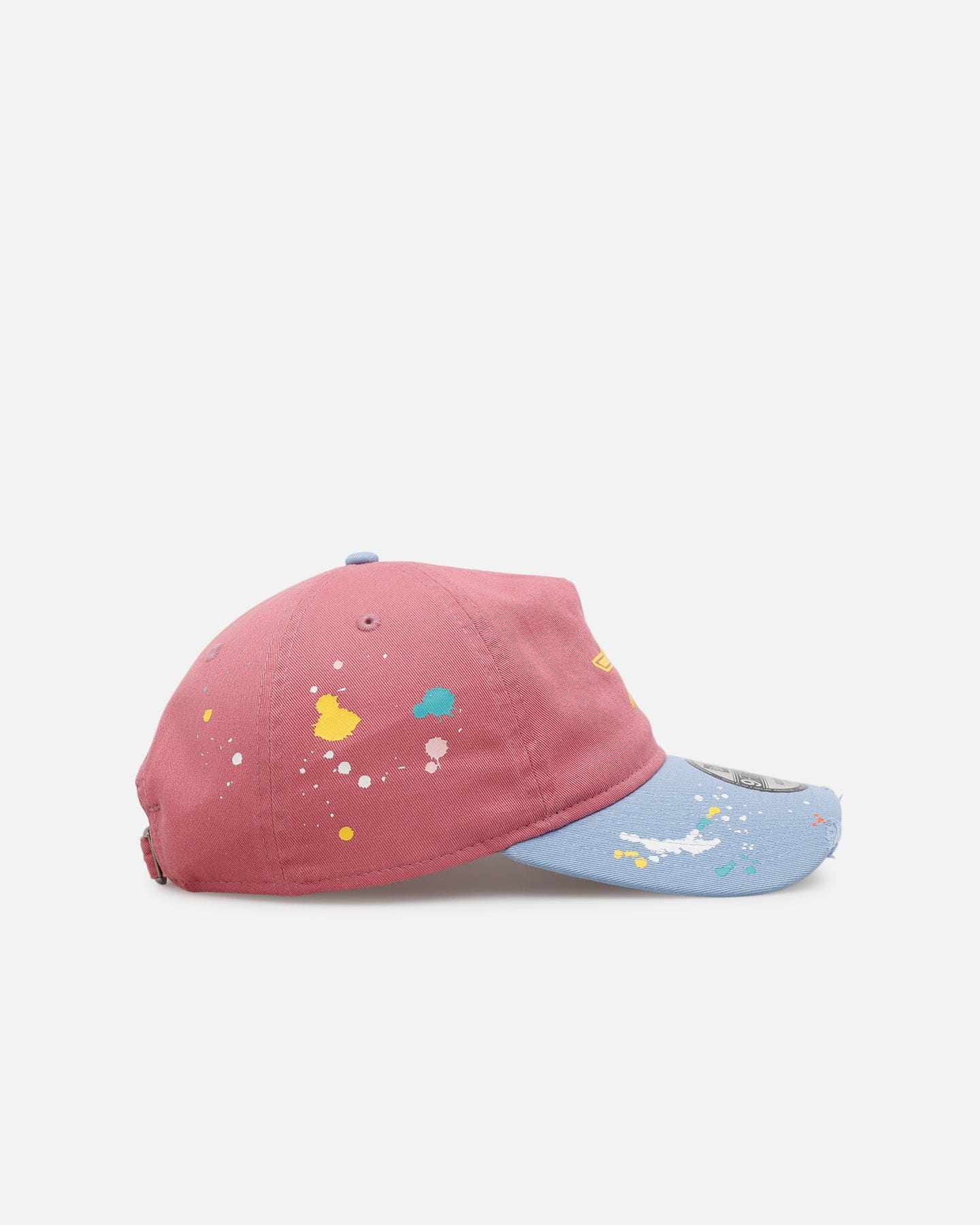 New Era Houston Astros Seasoned 9FORTY A - Frame Strapback Pink/Blue