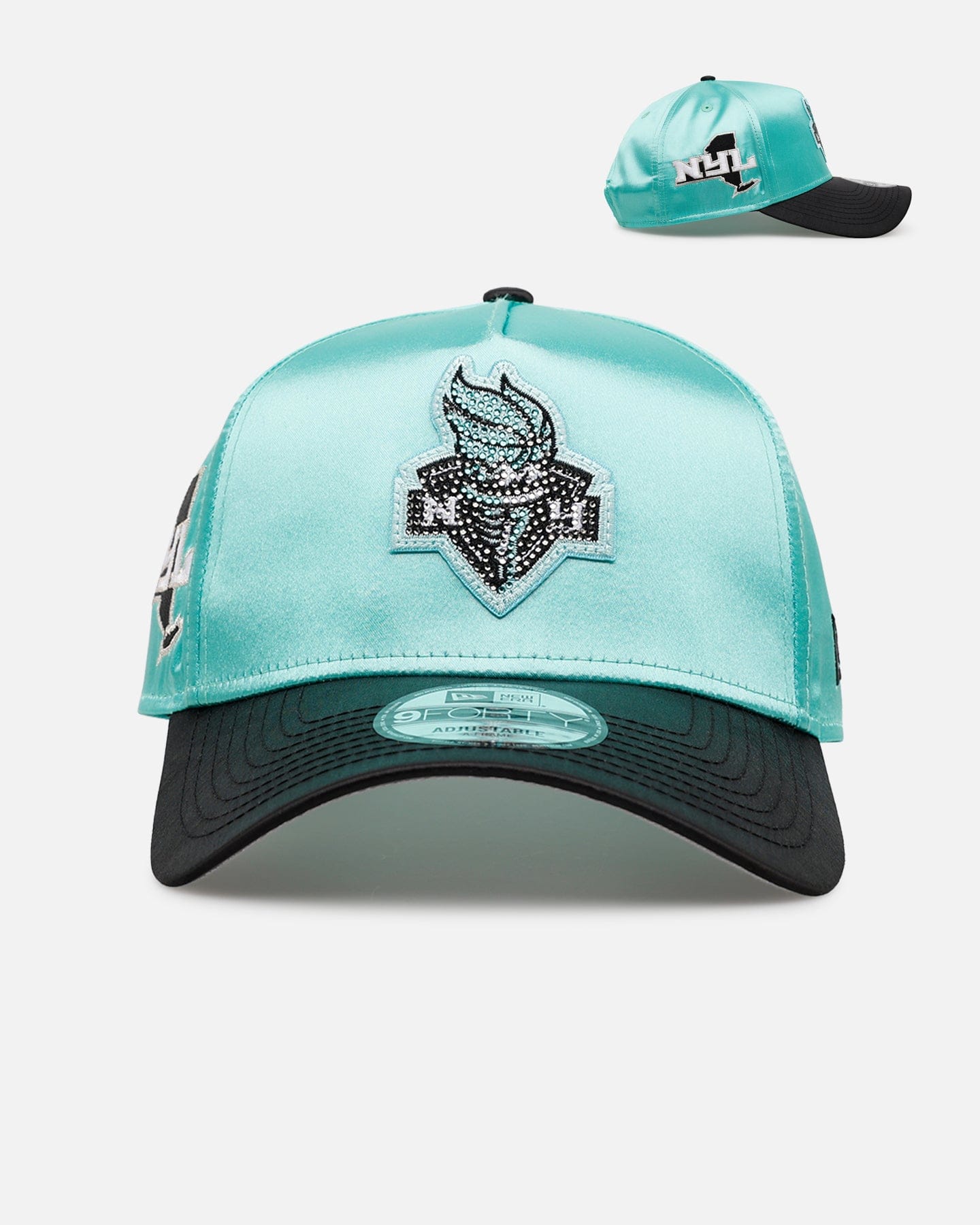 New Era New York Liberty Draft 9FORTY A - Frame Snapback Official Team Color