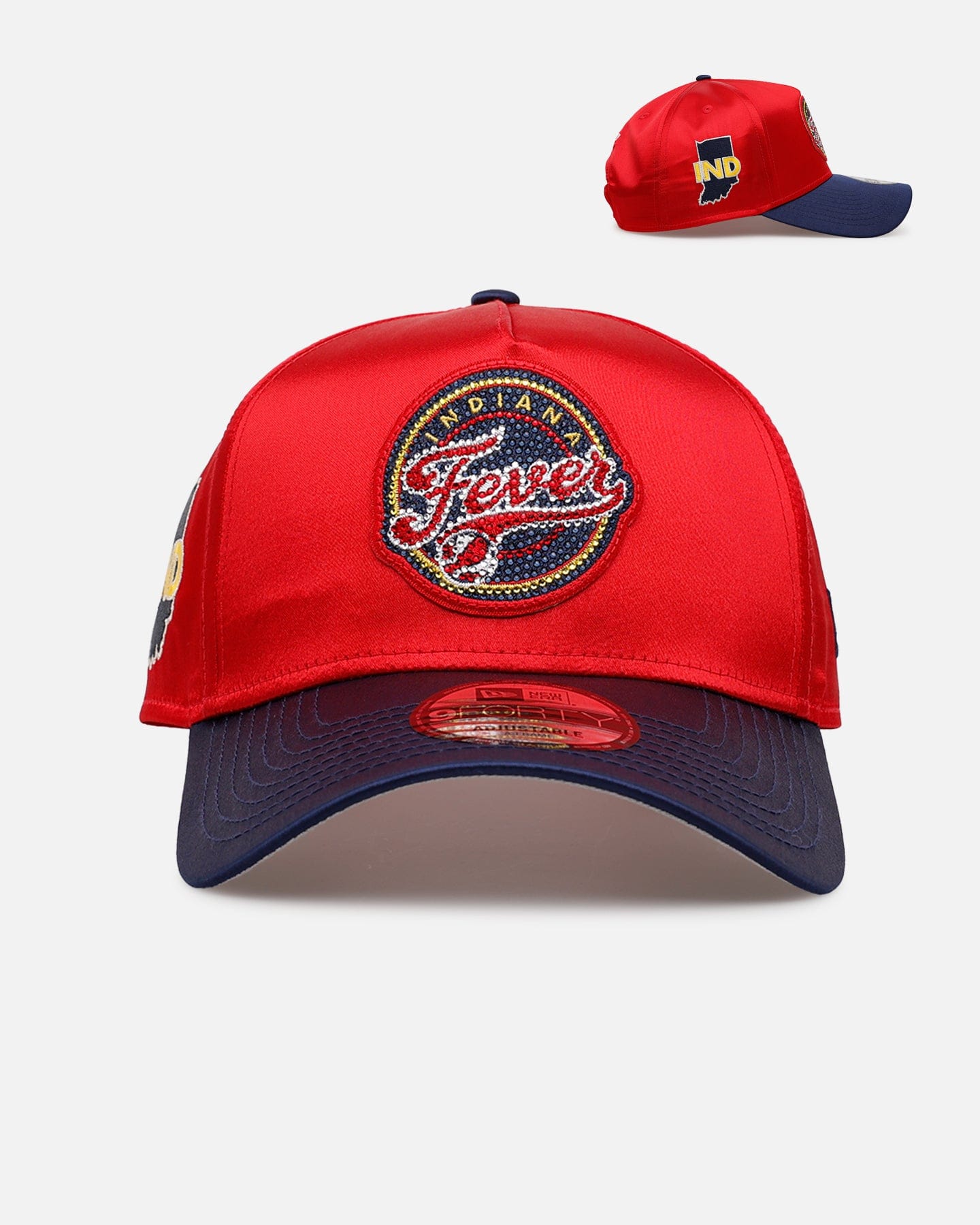 New Era Indiana Fever Draft 9FORTY A - Frame Snapback Official Team Color