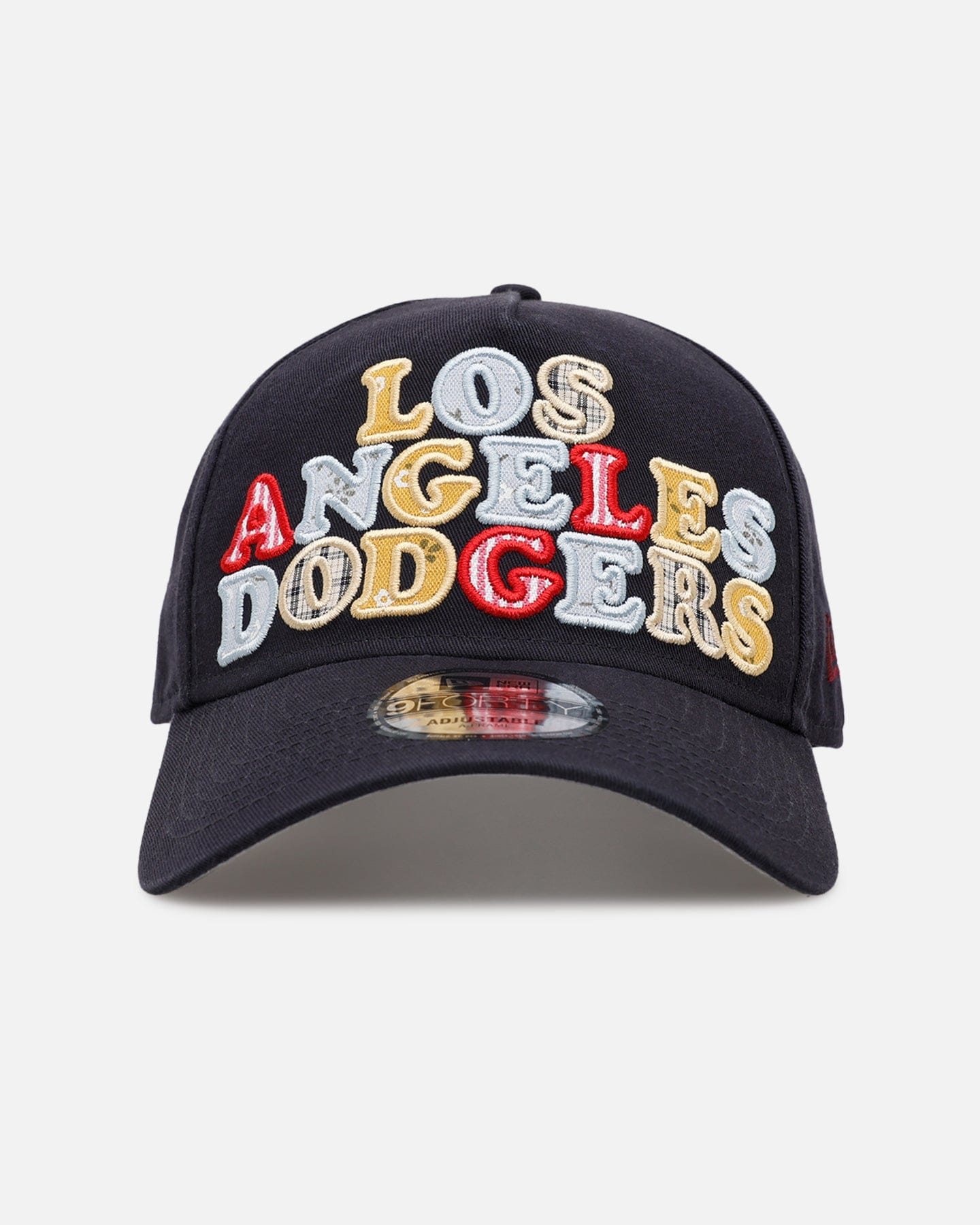 New Era Los Angeles Dodgers Fabric Shop 9FORTY A - Frame Snapback Navy