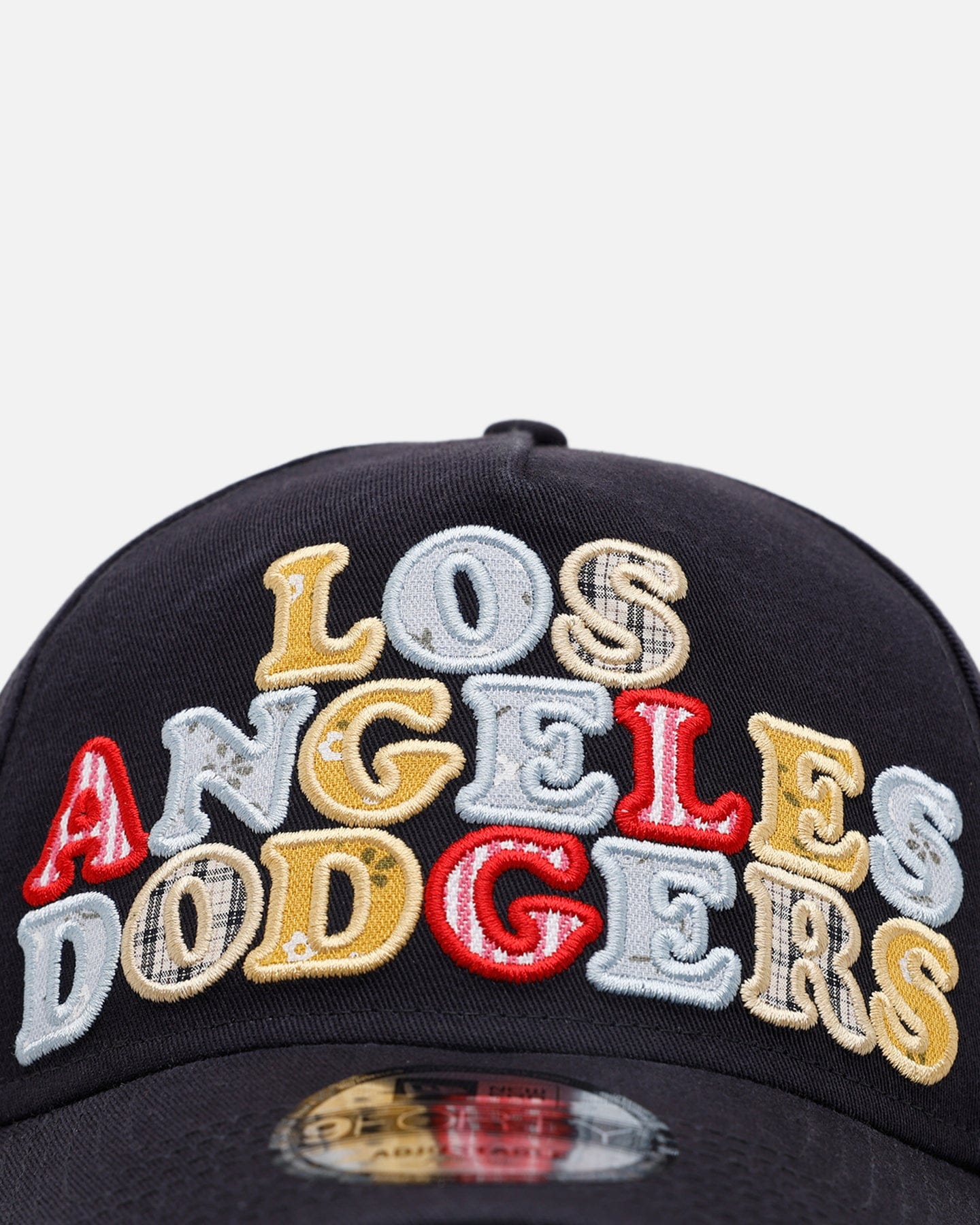 New Era Los Angeles Dodgers Fabric Shop 9FORTY A - Frame Snapback Navy