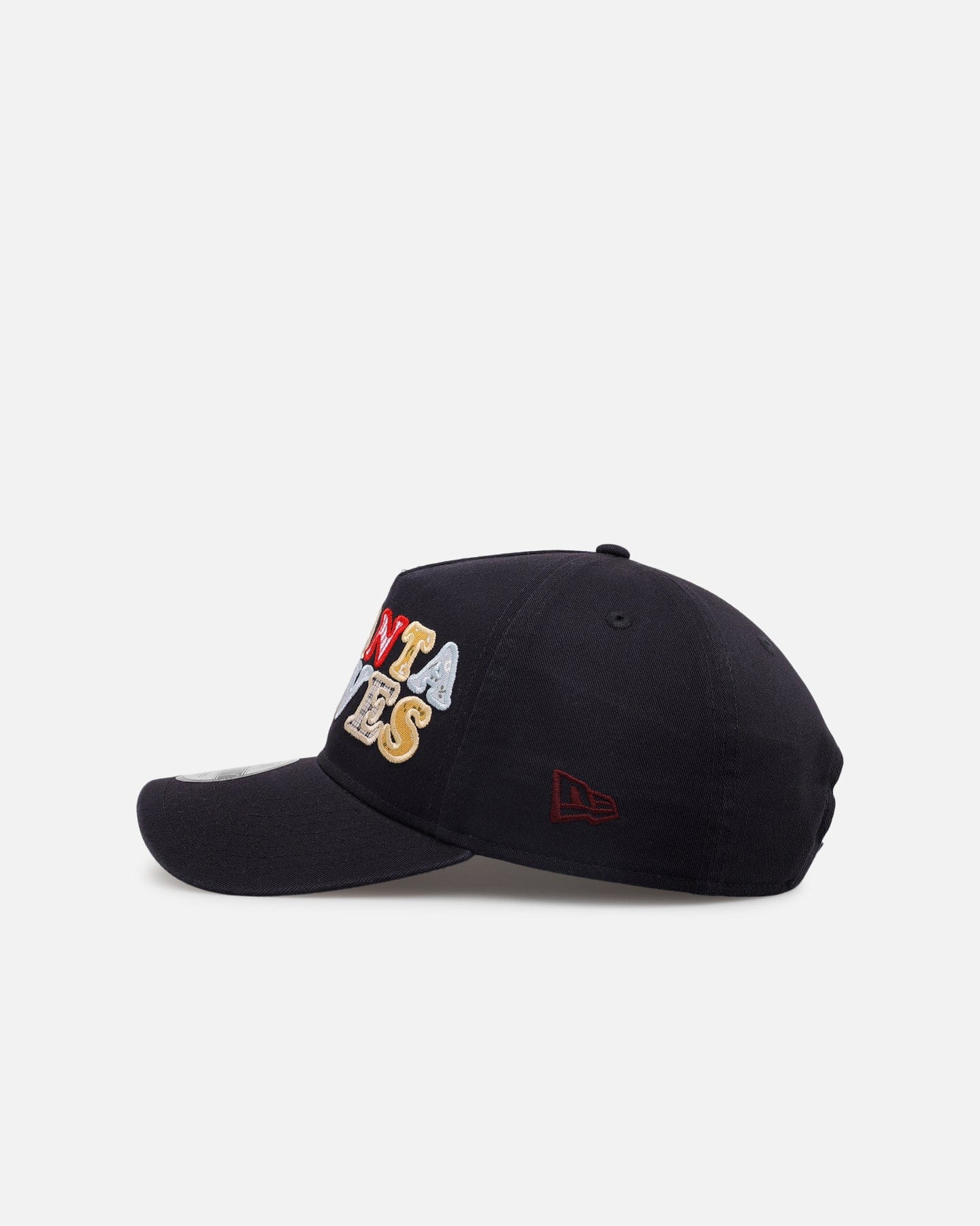 New Era Atlanta Braves Fabric Shop 9FORTY A - Frame Snapback Navy