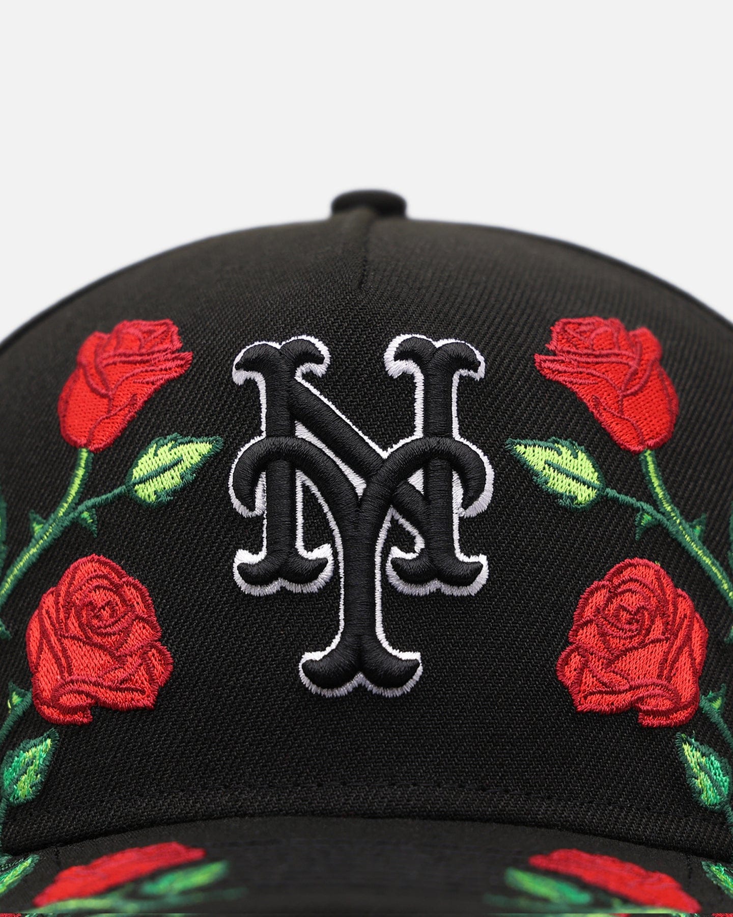 New Era New York Mets Garden 9FORTY A - Frame Snapback Black