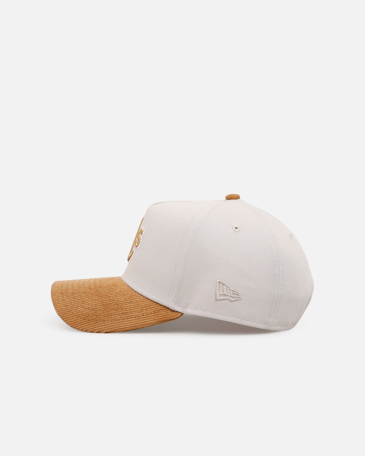 New Era Oakland Athletics Honey Pot 9FORTY A - Frame Snapback Stone/Wheat