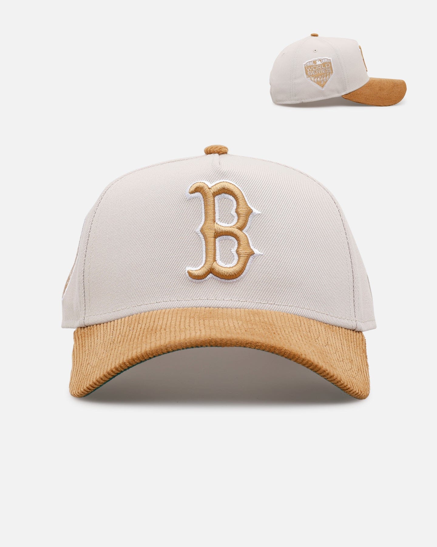 New Era Boston Red Sox Honey Pot 9FORTY A - Frame Snapback Stone/Wheat