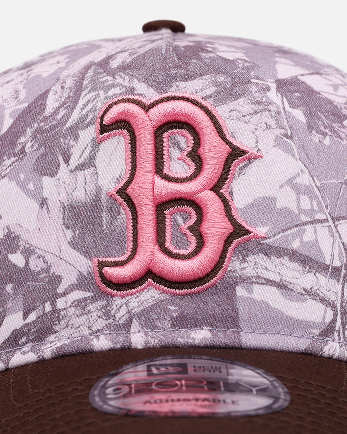 New Era Boston Red Sox Pink Tree Camo 9FORTY A - Frame Snapback Pink