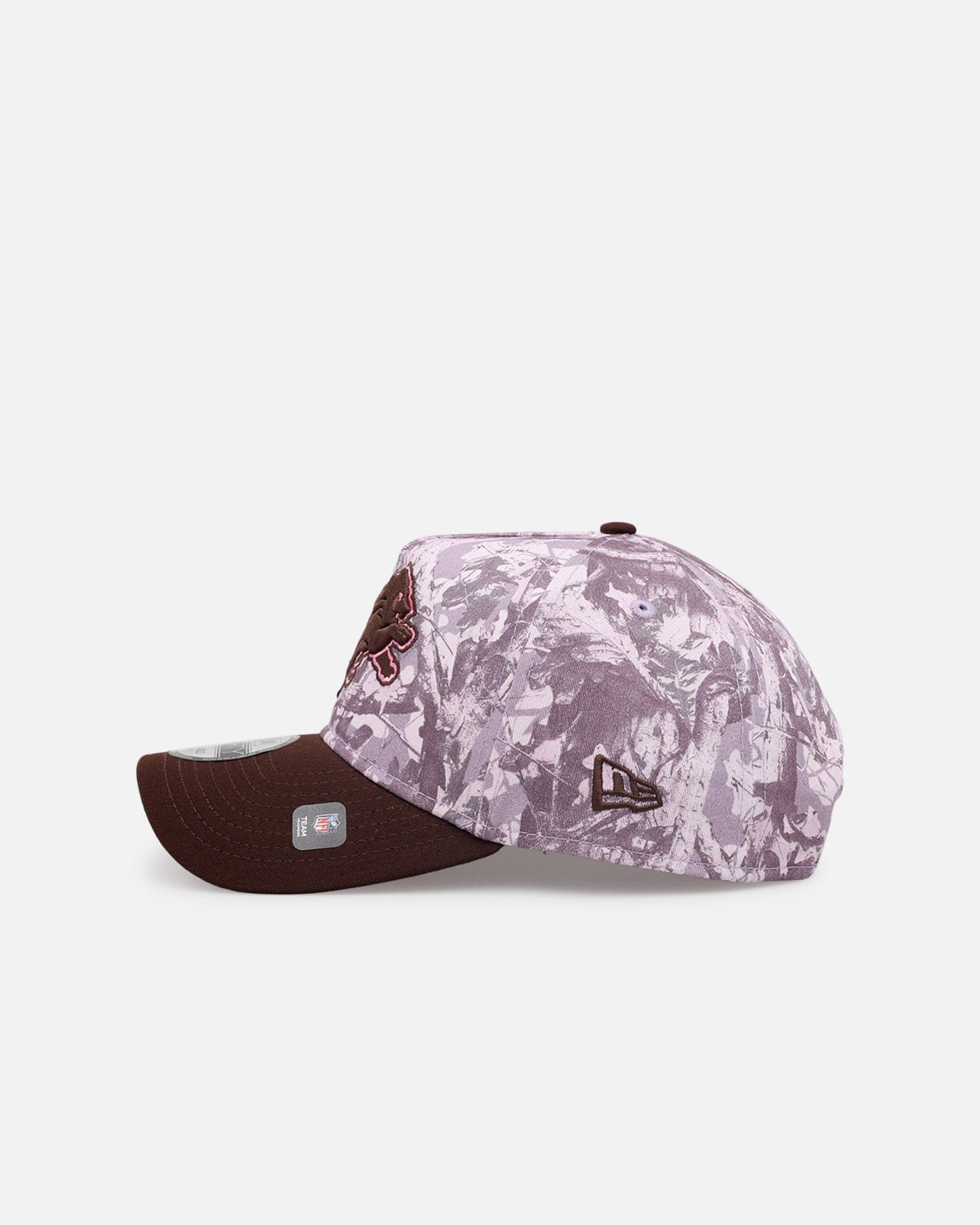 New Era Detroit Lions Pink Tree Camo 9FORTY A - Frame Snapback Pink