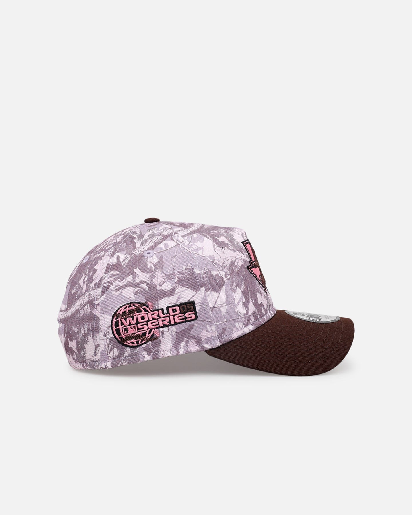 New Era Houston Astros Pink Tree Camo 9FORTY A - Frame Snapback Pink