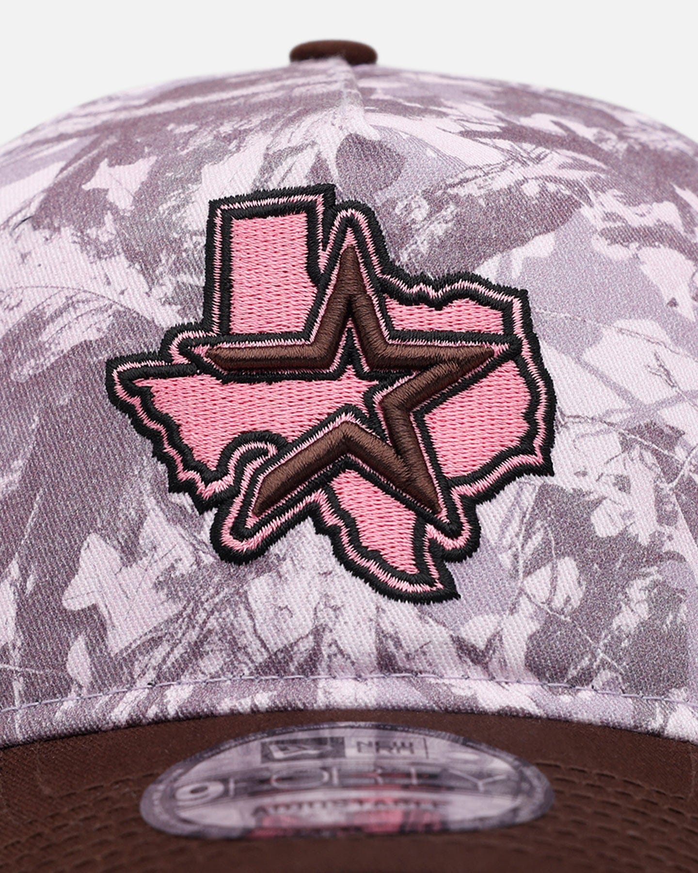New Era Houston Astros Pink Tree Camo 9FORTY A - Frame Snapback Pink
