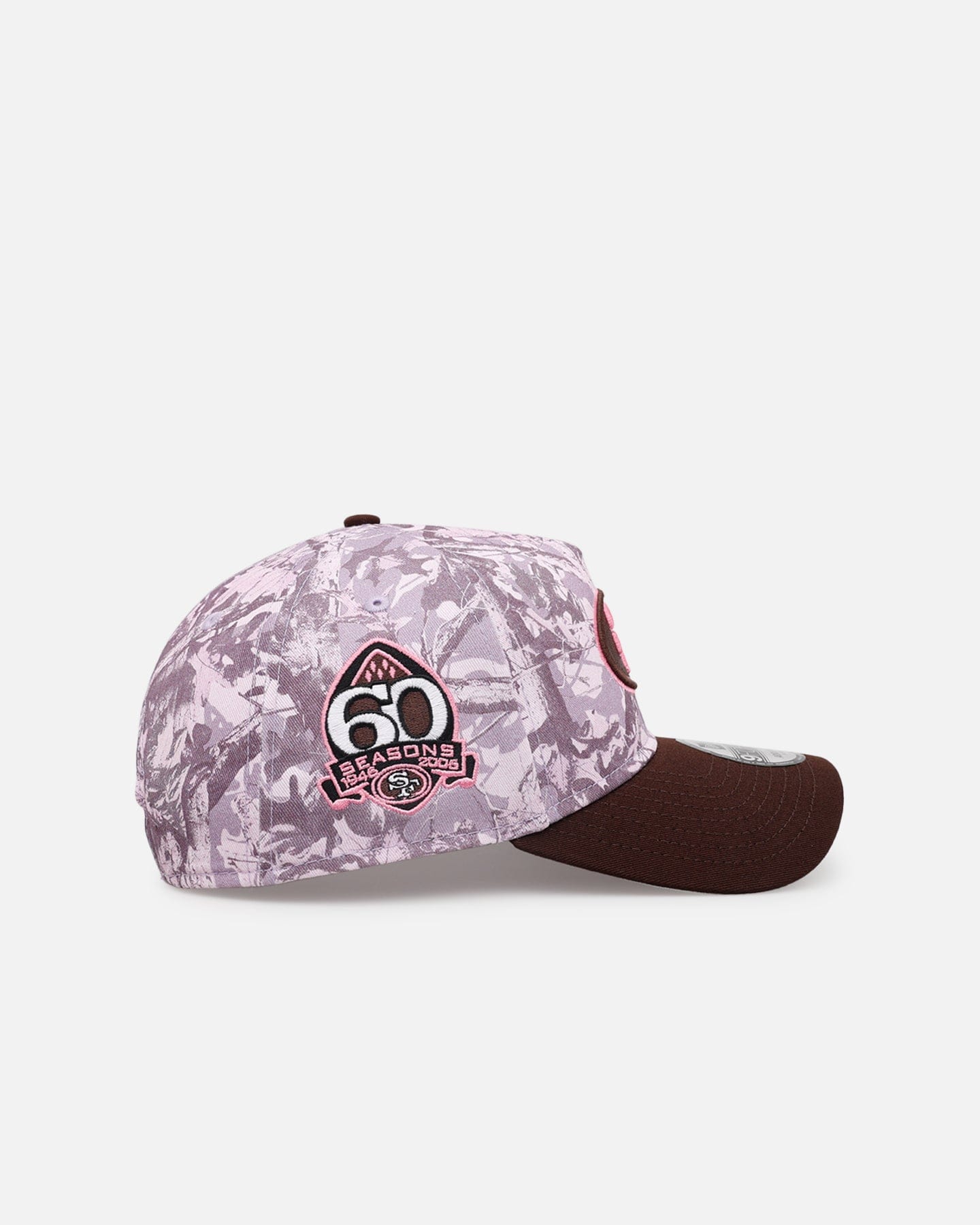 New Era San Francisco 49ers Pink Tree Camo 9FORTY A - Frame Snapback Pink