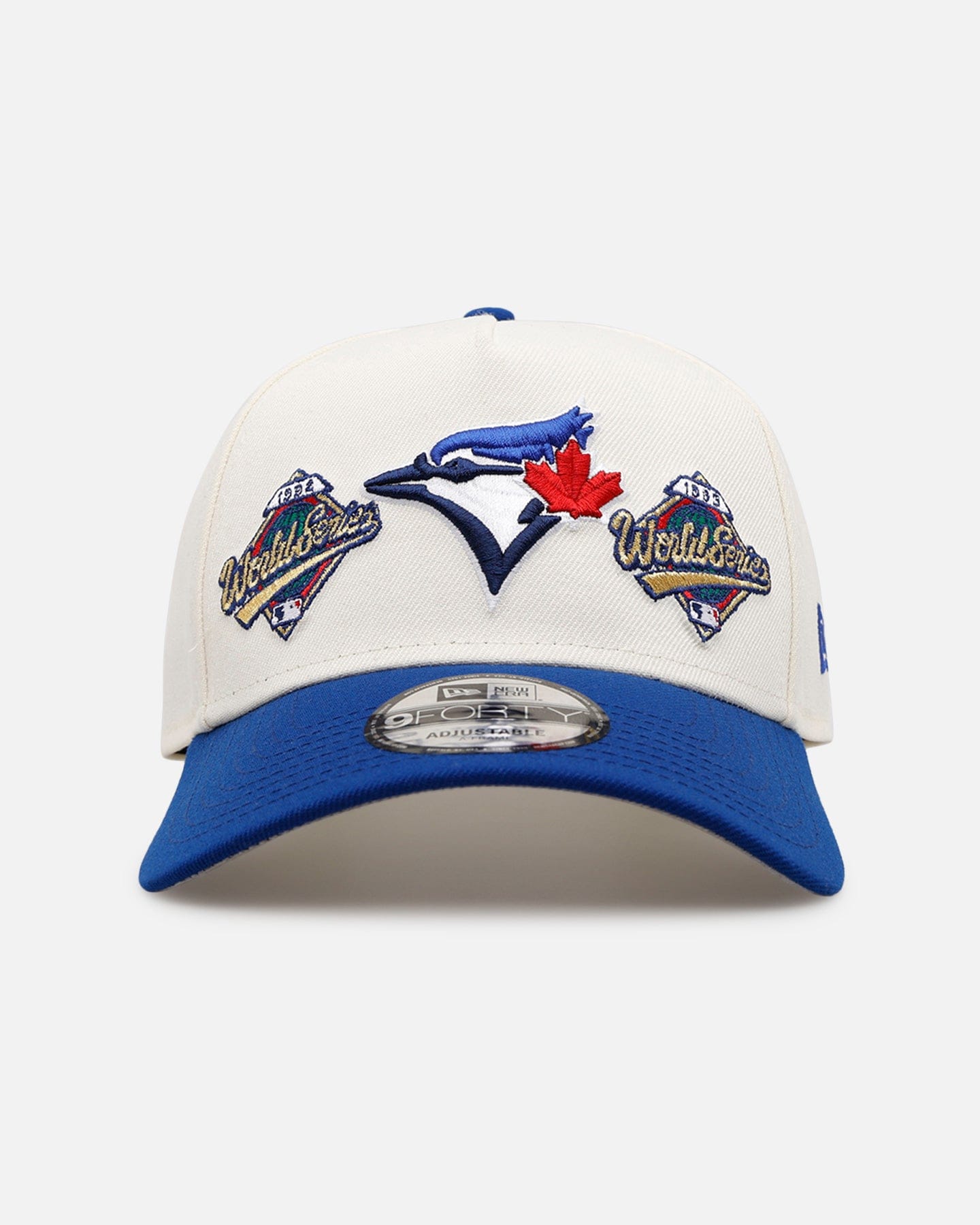 New Era Toronto Blue Jays World Series Logo 9FORTY A - Frame Snapback Chrome
