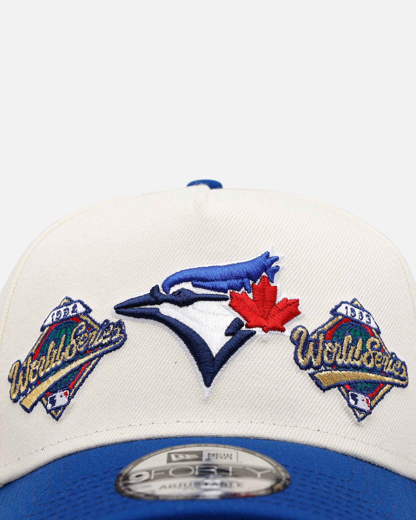 New Era Toronto Blue Jays World Series Logo 9FORTY A - Frame Snapback Chrome