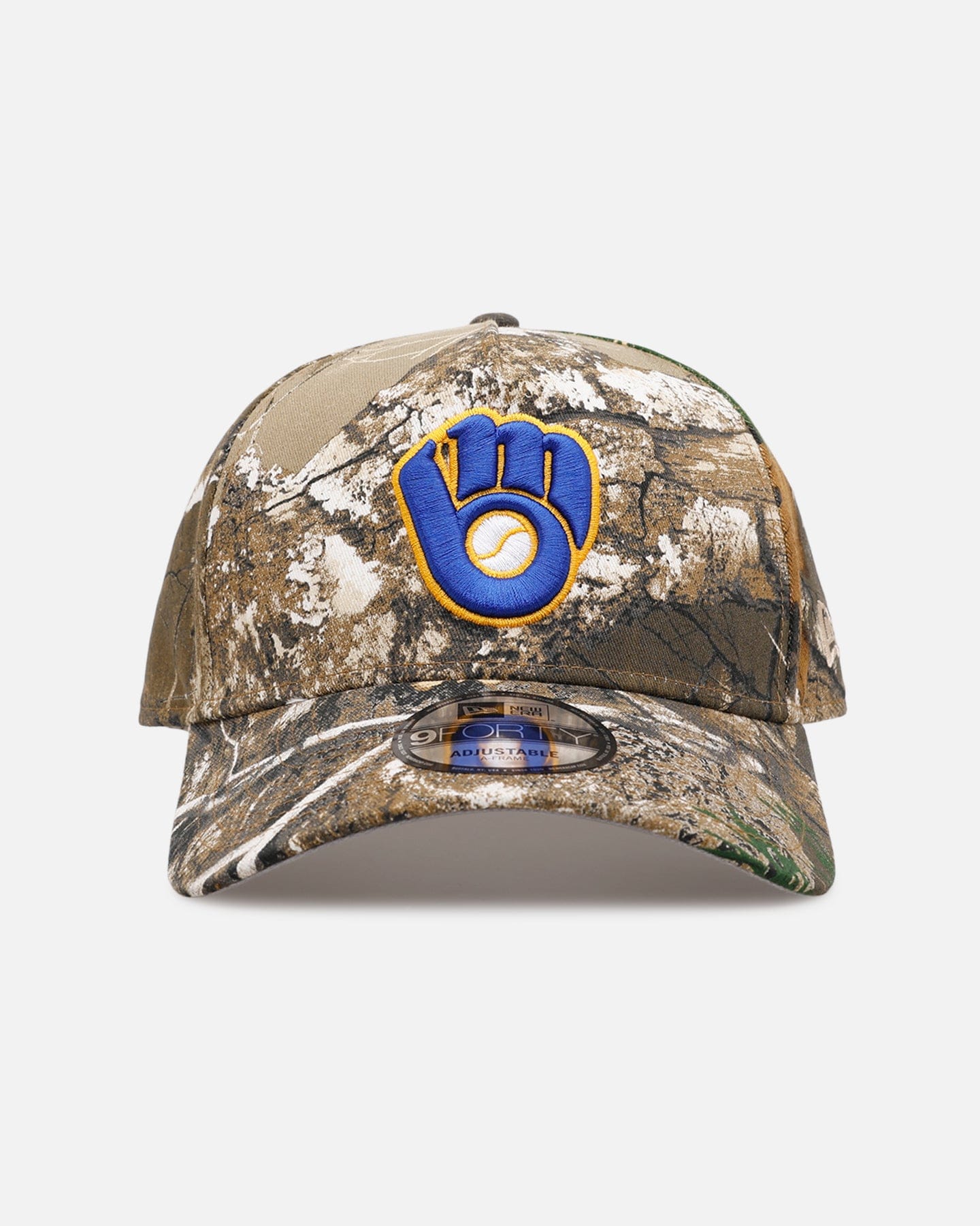 New Era Milwaukee Brewers Great Outdoors Part II 9FORTY A - Frame Snapback Real Tree Camo
