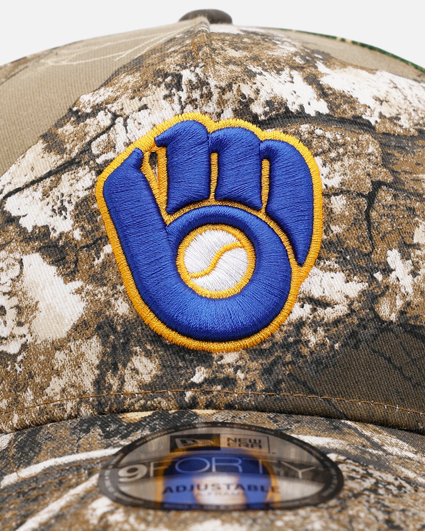 New Era Milwaukee Brewers Great Outdoors Part II 9FORTY A - Frame Snapback Real Tree Camo