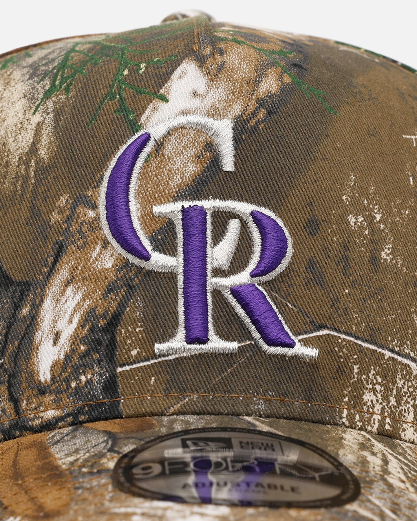New Era Colorado Rockies Great Outdoors Part II 9FORTY A - Frame Snapback Real Tree Camo