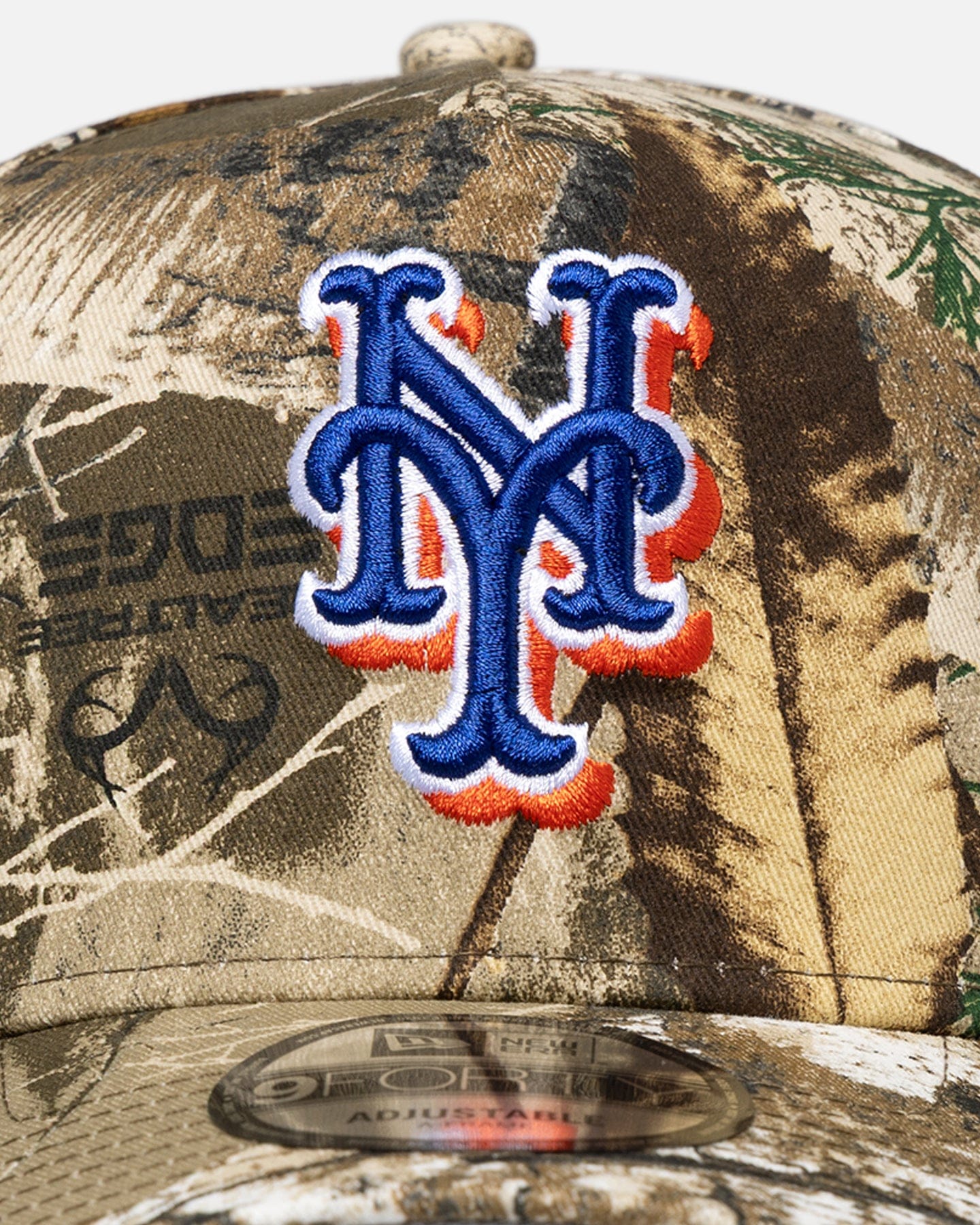New Era New York Mets Great Outdoors Part II 9FORTY A - Frame Snapback Real Tree Camo