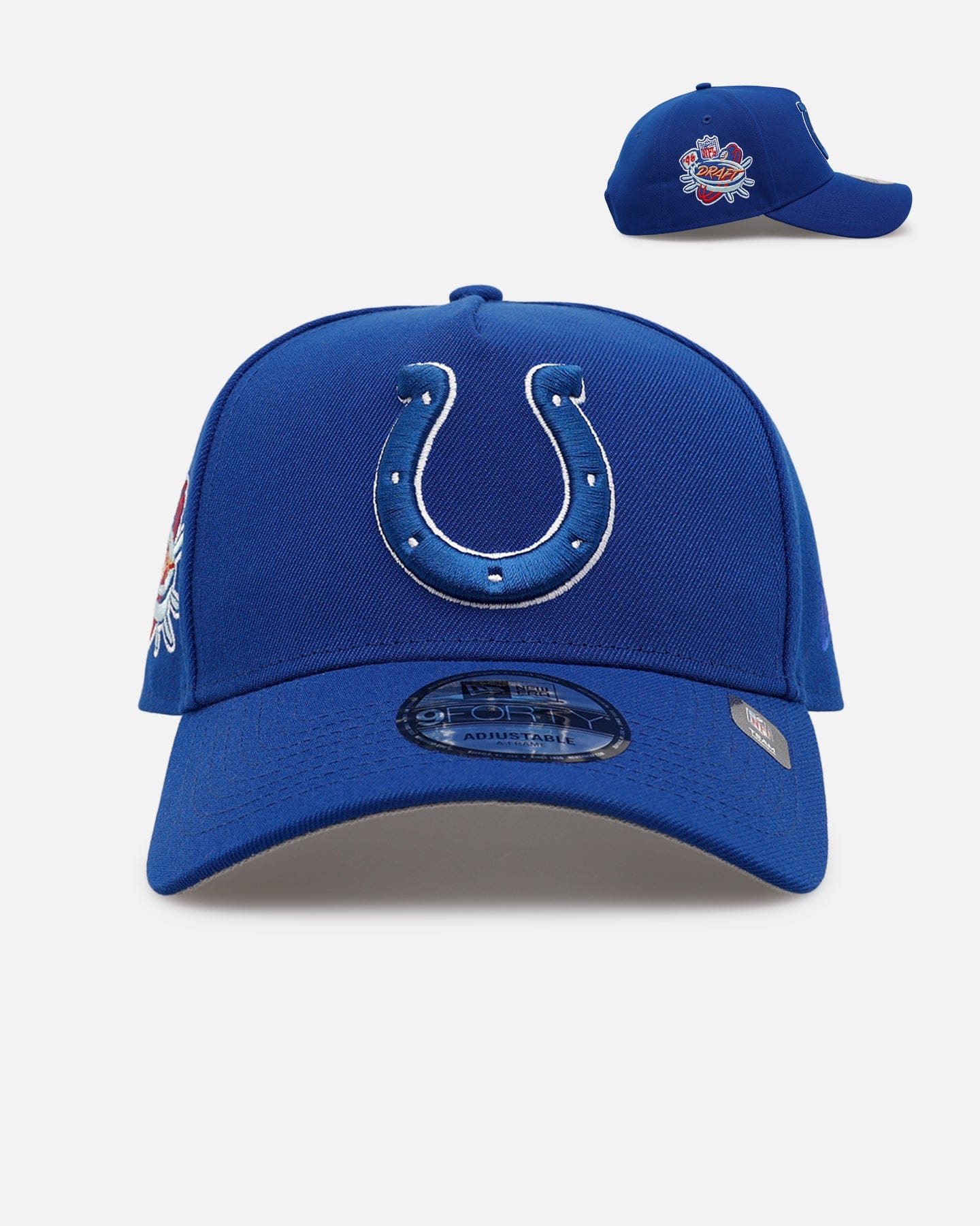 New Era Indianapolis Colts 1996 NFL Draft 9FORTY A - Frame Snapback Blue