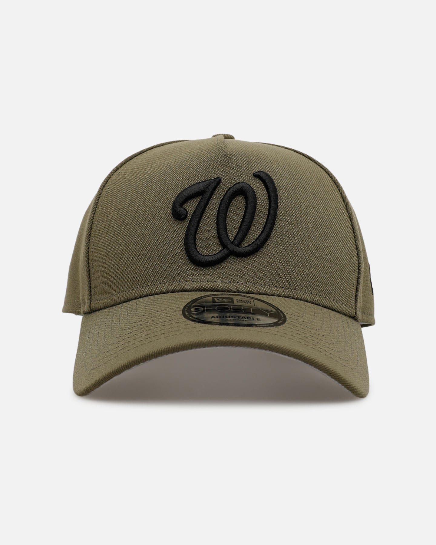 New Era Washington Nationals Easy Olive 9FORTY A - Frame Snapback Olive