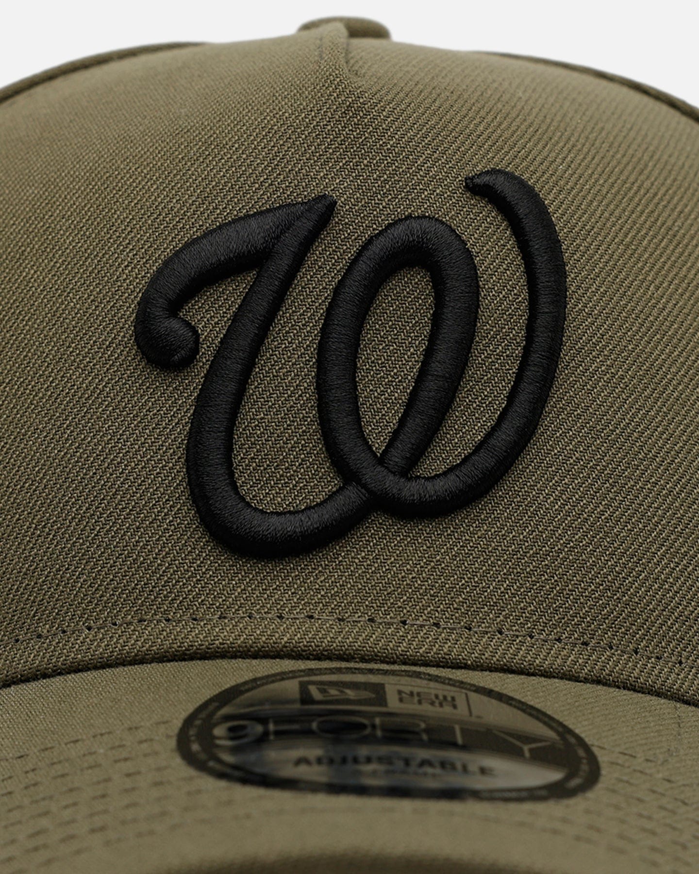 New Era Washington Nationals Easy Olive 9FORTY A - Frame Snapback Olive